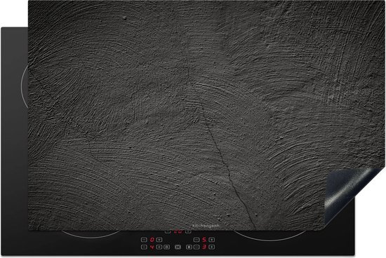 KitchenYeah® Protection plaque induction 81.2x52 cm - Gris - Béton - Protege plaque de cuisson - Couvre plaque induction - Protecteur d'induction - Cuisine