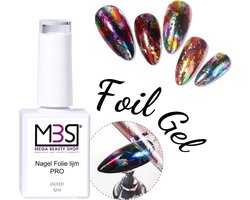 MBS Folie gel 12ml. PRO - transfer folie gel - transfer folie lijm - folie lijm - 12ml