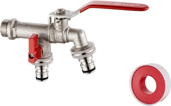 1/2 inch en 3/4 inch Aansluitstuk buitenkraan Pro - Netherlands