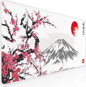 Gaming Muismat Sakura Wit XXL 900 x 400 mm