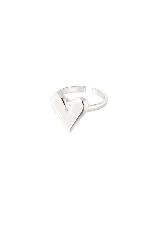 Bijoutheek Ring (Sieraad) heart Zilver