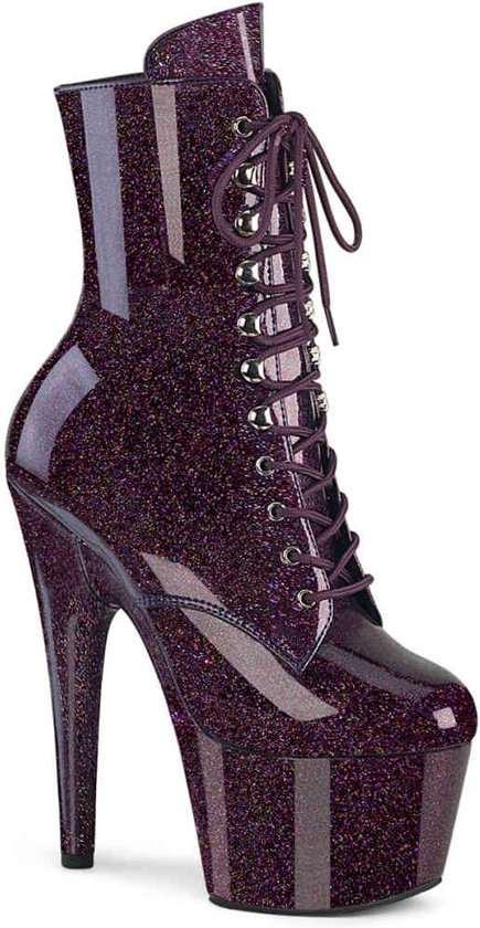 Pleaser - ADORE-1020GP Bottes femmes à plateforme - US 14 - 45 Chaussures - Violet