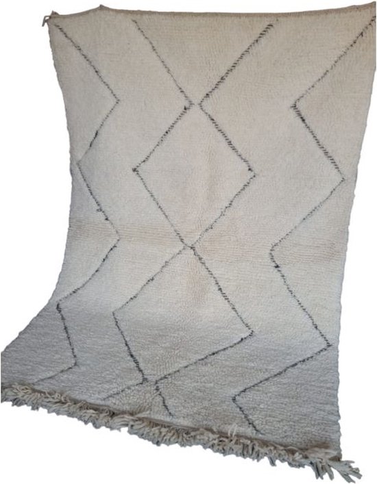 Marrokaans vloerkleed 120x160 cm - berber tapijt - marokkaanse tapijten - berber tapijten - marokkaanse vloerkleden