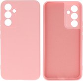 Hoesje Geschikt voor de Samsung Galaxy A35 - Fashion Backcover Hoesje - Colorful Telefoonhoesje - Roze