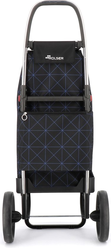 Rolser Chariot de courses pliable I-Max Star - 2 grandes roues - Bleu