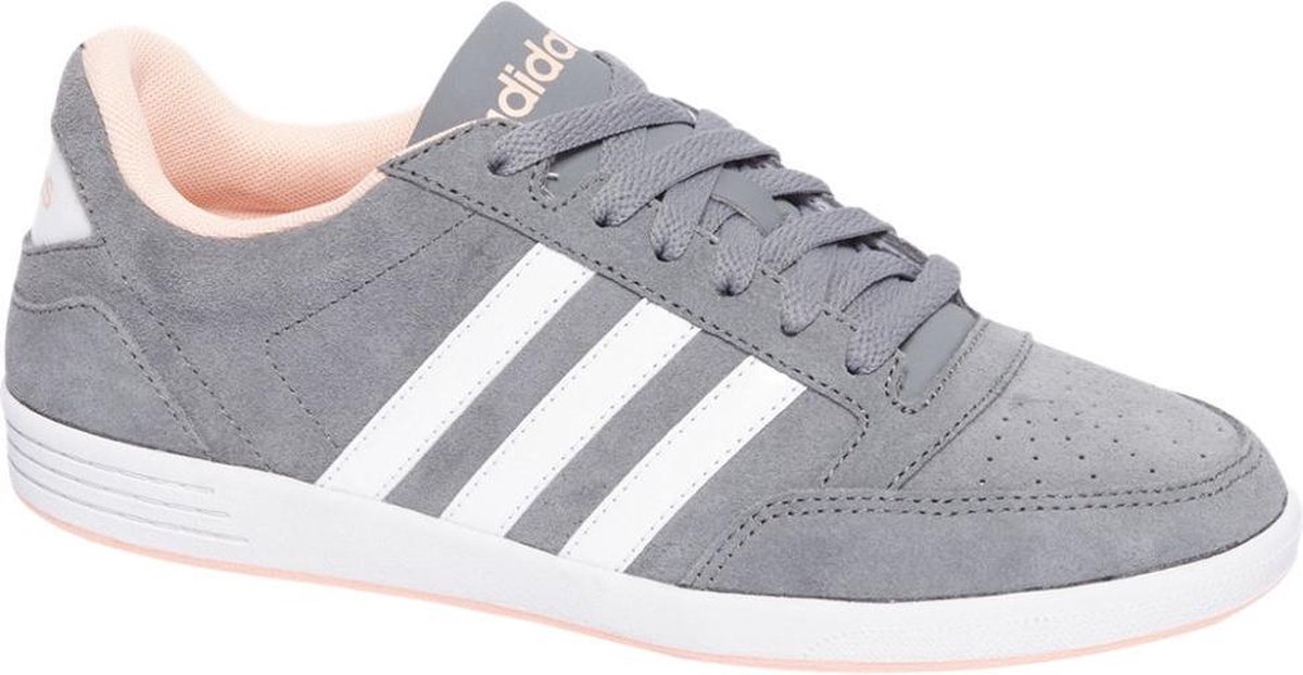 adidas Dames Grijze Hoops VL Low - Maat 42.5 | bol.com