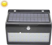 Finnacle - Buitenlamp - Buitenverlichting - LED lamp - Solar lamp - Zonne-energie - Wandlamp - Dubbel LED - Solar - PIR Sensor - IP65 - 2400 Mah - 3.7 Volt - LED lamp op zonne-energie