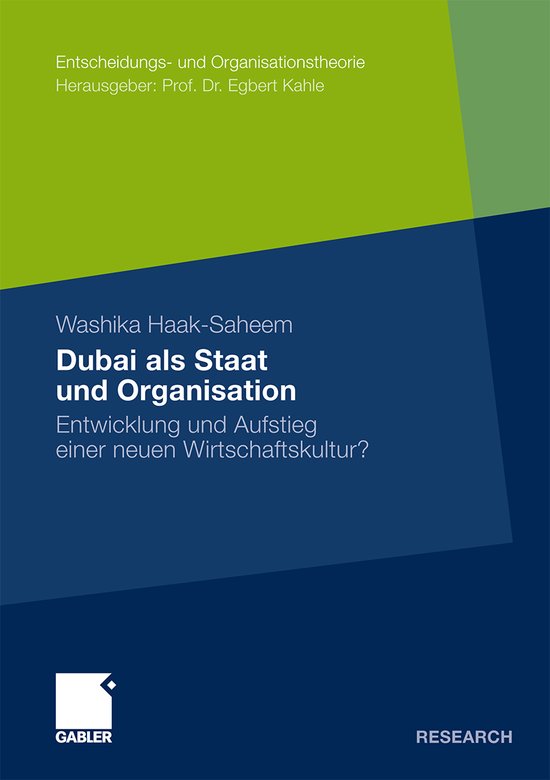 Dubai als Staat und Organisation - cover