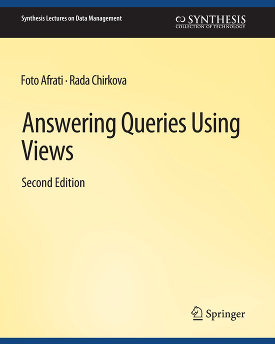 Synthesis Lectures on Data Management- Answering Queries Usi ... - cover