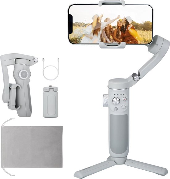 Gimbal - Gimbal voor Smartphone - Smartphone Stabilizer - Steady Kit - Vloggen - voor iOS en Android - Anti Shake