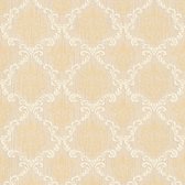 Papier peint aspect textile Profhome 956292-GU papier peint textile texturé aspect textile mat beige jaune 5,33 m2