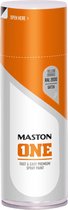 Maston ONE - spuitlak - zijdeglans - geeloranje (RAL 2000) - 400 ml