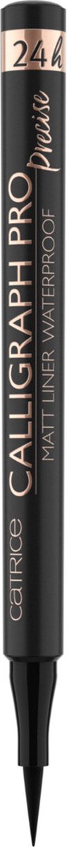 Goedkoopste Catrice - Calligraph Pro Precise 24H Matt Liner Waterproof Liner Is An Eyelid 010 Intense Black 1.2Ml