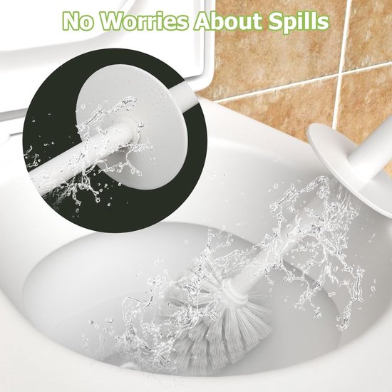 3pc Plastic Toilet Under Rim Cleaning Brush S-Type Curved Bent Handle for Home e 3pc Plastic Toilet Under Rim Cleaning Brush S-Type Curved Bent Handle for Home e