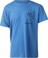 Brunotti Axle-Neppy Heren T-shirt - Blauw - S