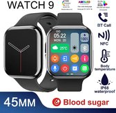 Ideal Store® 2024 Nieuwe Horloge Smartwatch - Nieuwste technologie - NFC-functionaliteit - Altijd tonen van lichaamstemperatuur - Fitnessfuncties