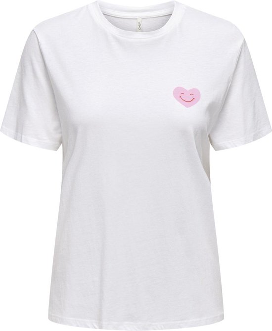 Only T-shirt Onllucia Reg S/s Top Jrs 15324866 Dames