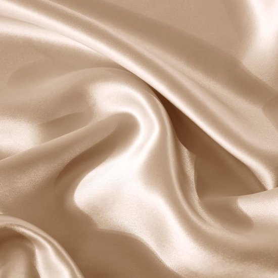 Kussensloop - Satin - 2 pièces - Grijs Foncé - 60 X 70 cm