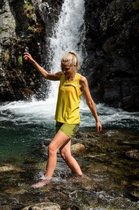 Cecilie Mtn Softshell Shorts - Trail Green/Dark Olive Green