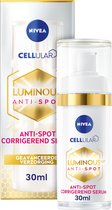 NIVEA Cellular LUMINOUS630 Anti-Spot Serum Gezicht - Anti-Pigment Vlekken - Pigmentvlekken - Gezichtsserum voor alle huidtypen - Gezichtsverzorging - 30 ml - Moederdag Cadeautje