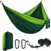 Bastix - Outdoor campinghangmatten dubbele hangmat 300 x 200 cm, ultralichte reishangmat met een capaciteit tot 300 kg, hangmat van 210T parachute nylon voor tuin (SL3M)