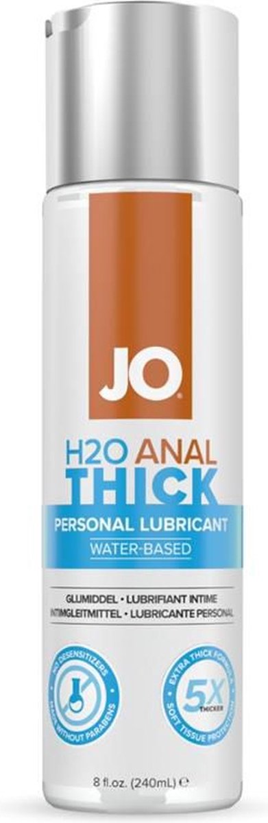 Goedkoopste System JO - H2O Anal Thick Glijmiddel - 240 ml