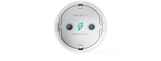 HomeWizard - Wi-Fi Energiemeter stopcontact (3680W) - Inzicht in je stroomverbruik via App