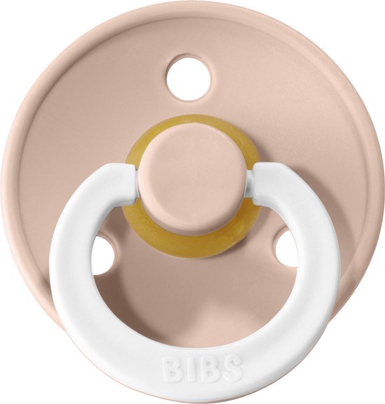 Bibs Fopspeen 18mnd+ Glow Blush van BIBS — afbeelding 4