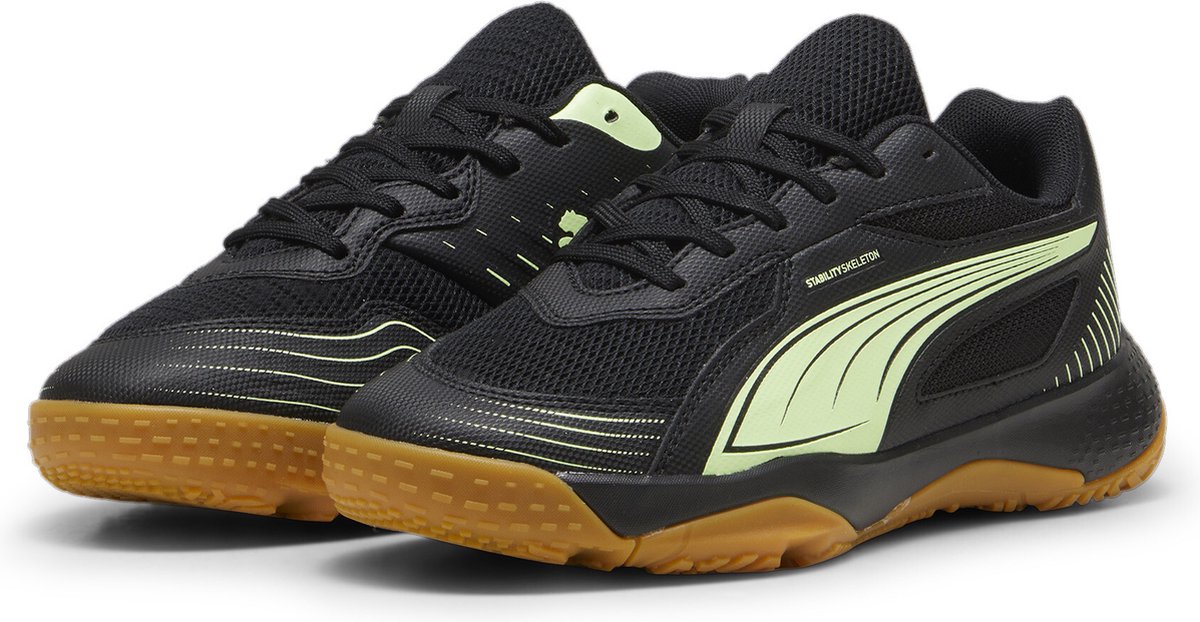 PUMA Solarflash III Jr Unisex Sportschoenen PUMA -Fizzy Apple Zwart