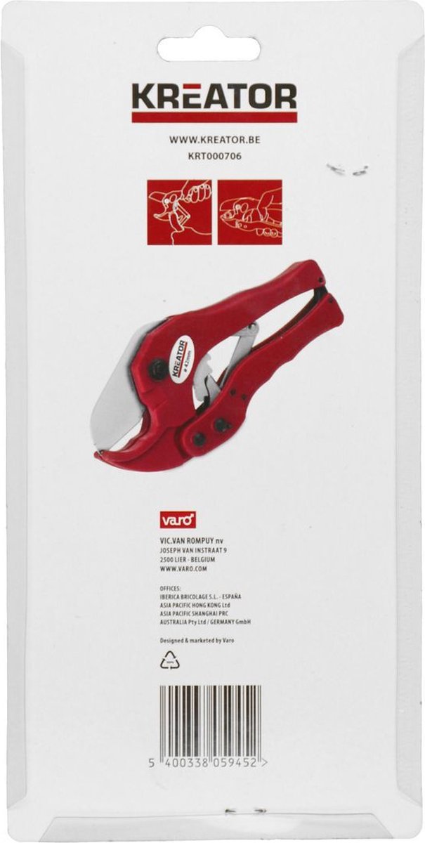 Kreator - Hand tools - KRT000706 - Buizensnijder - 42mm thumbnail 5