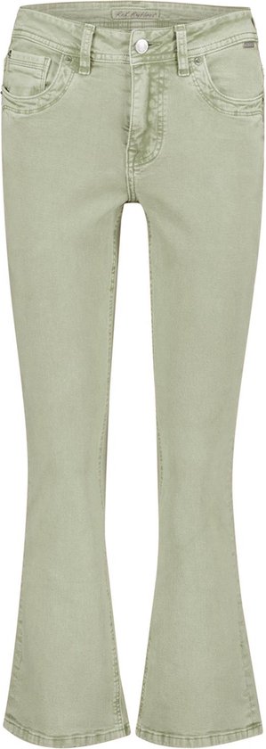 Red Button Broek Babette Coloured Denim 79cm Srb4182a Tea Green Dames Maat - W36