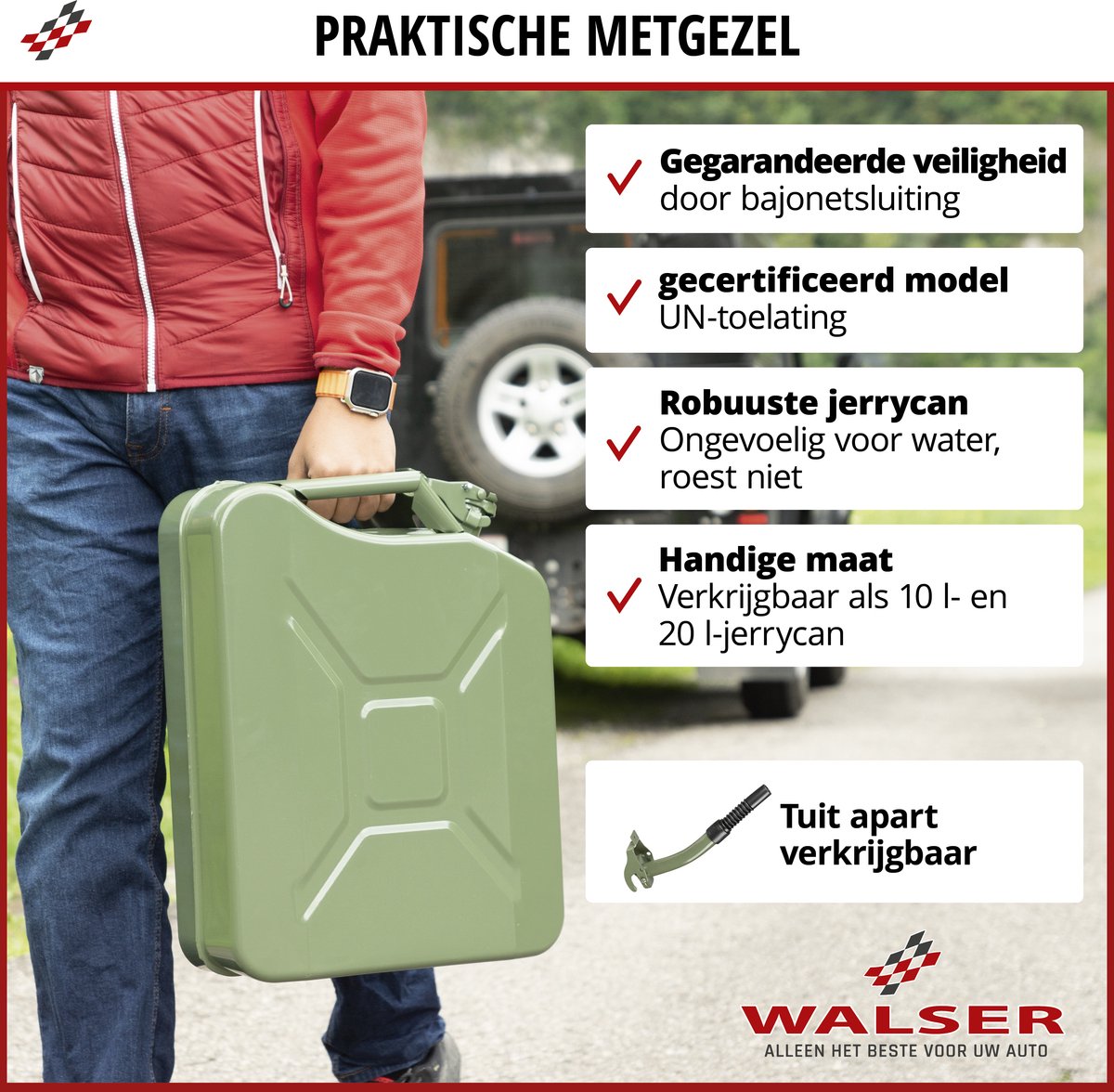 5 Gallon Metalen Tank Ons Standaard Koudgewalste Plaat Benzine Diesel Kan Benzin