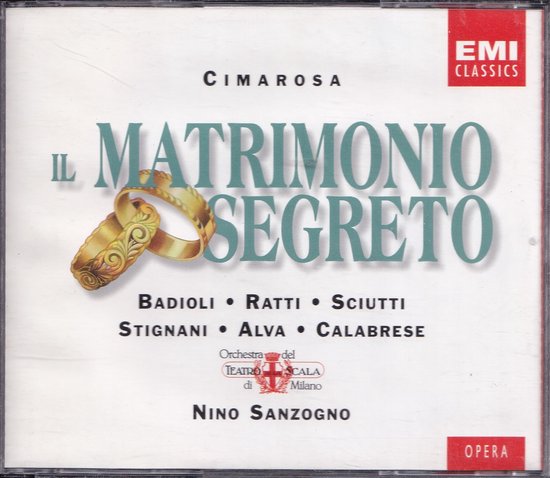 Il Matrimonio Segreto, Orchestra del Teatro alla Scale Il Matrimonio Segreto, Orchestra del Teatro alla Scale