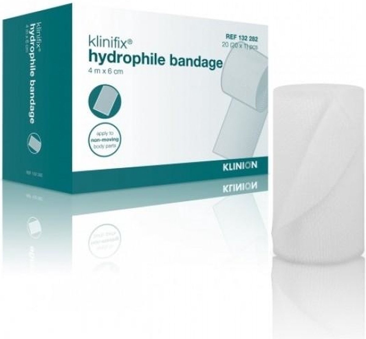 Goedkoopste Klinifix Hydrofiel fixatiewindsel 4m x 6cm Klinion