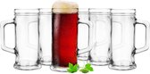 Glasmark Bierglazen - Bierpullen - 6x - 500 ml - glas - Oktoberfest