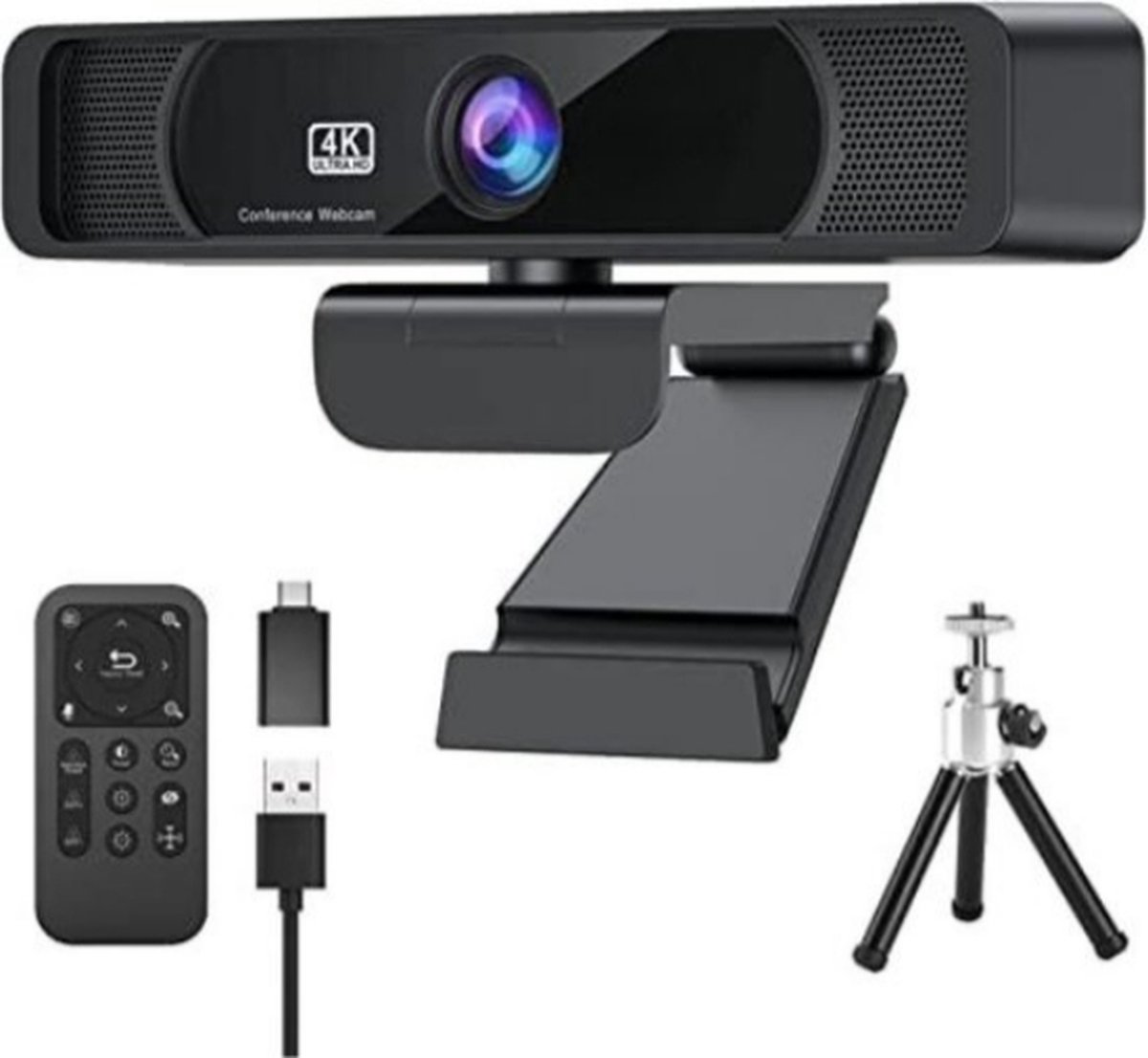 Webcam 4K - Webcom voor PC - Streaming Camera