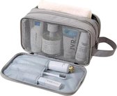 Pazzo Goods - Trousse de toilette Diva - Grijs - Unisexe - Cadeau - Compartiments multiples - Trousse de maquillage