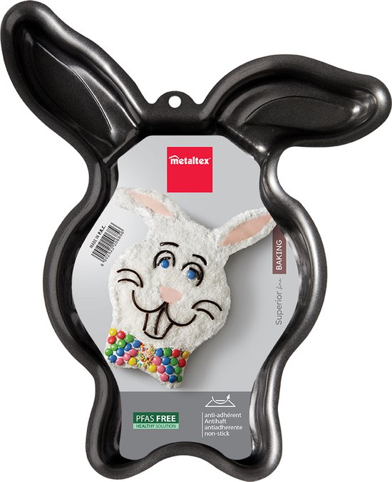 Original Kaiser Motief: cakevorm haas Henry 0,5 l, bakvorm haas anti- aanbaklaag, hazenvorm voor Pasen, paaskookvorm