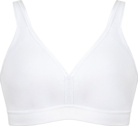 Naturana - Katoenen soft bh - 86021 - Wit - 100D