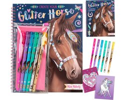 foto van Depesche - Miss Melody Create your Glitter Horse - kleurboek
