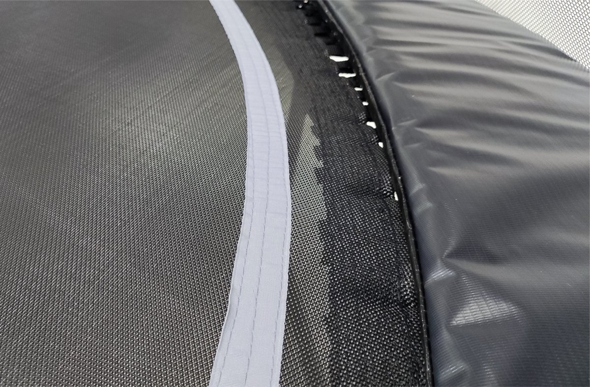 Senz Sports - J5000 Premium - Trampoline - 305 cm - Rond - Met Elastieken — afbeelding 6