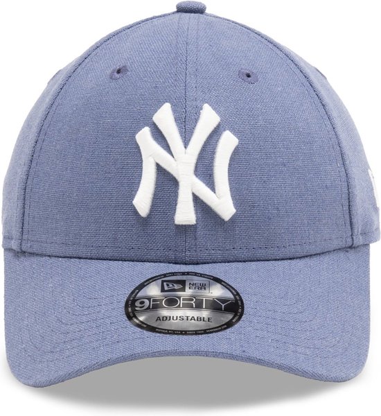 New Era New York Yankees Linen Blue 9FORTY Adjustable Cap