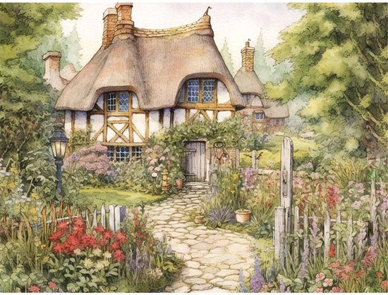 SHEGZHUC 110 x 50 cm Diamond Painting Landschap Diamond Painting