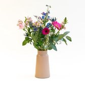 Boeket Sweetness| Flowers In Mixed Pink / Blue Colors | 50Cm Length