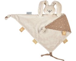 Nattou LAPIDOU Maxi Knuffeldoekje Doudou - Konijn - 65 cm - Zand