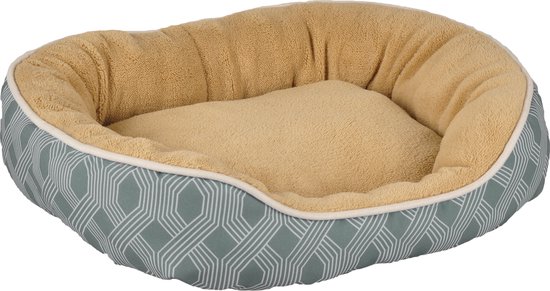 Flamingo Hondenmand Corvara Blauw - Blauw - 52 x 46 x 15 cm