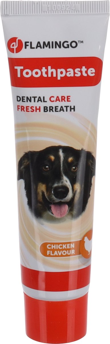 Flamingo Dafra - Tandpasta Honden - Tandpasta Dafra Kippensmaak 85gr - 1st - 132534 - 1st