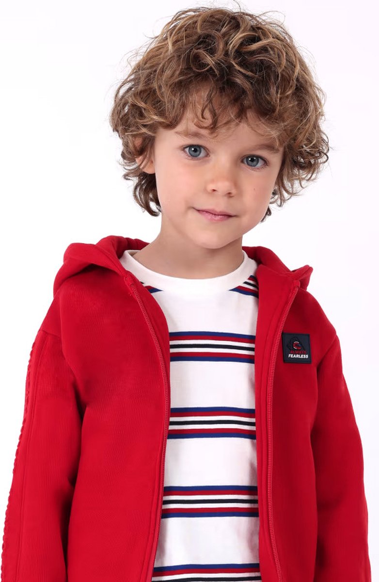 MAYORAL - Sweater - Maat 116 - Jongens - Rood -
