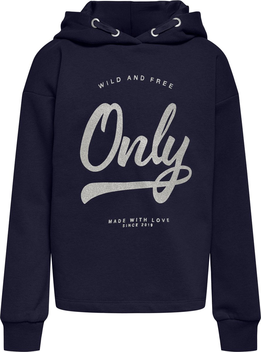 ONLY - Sweater - Maat 122/128 - Meisjes - NIGHT SKY - katoen