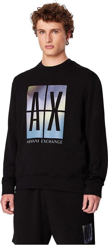 Armani Exchange 3dzmje Sweatshirt Zwart M Man